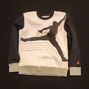 Jordan Black and White Graphic Hoodie